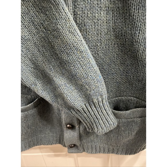 Vintage 1950s M Manhattan Mohair Blend Cardigan Sweater USA HTF Prop Classic - Picture 5 of 11